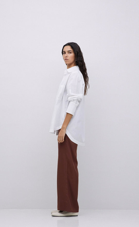 Organic L/S Shirt White