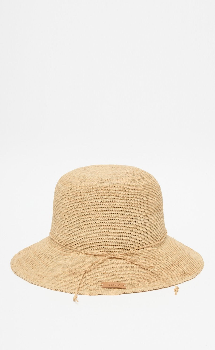 Camel Handmade Rafia Hat