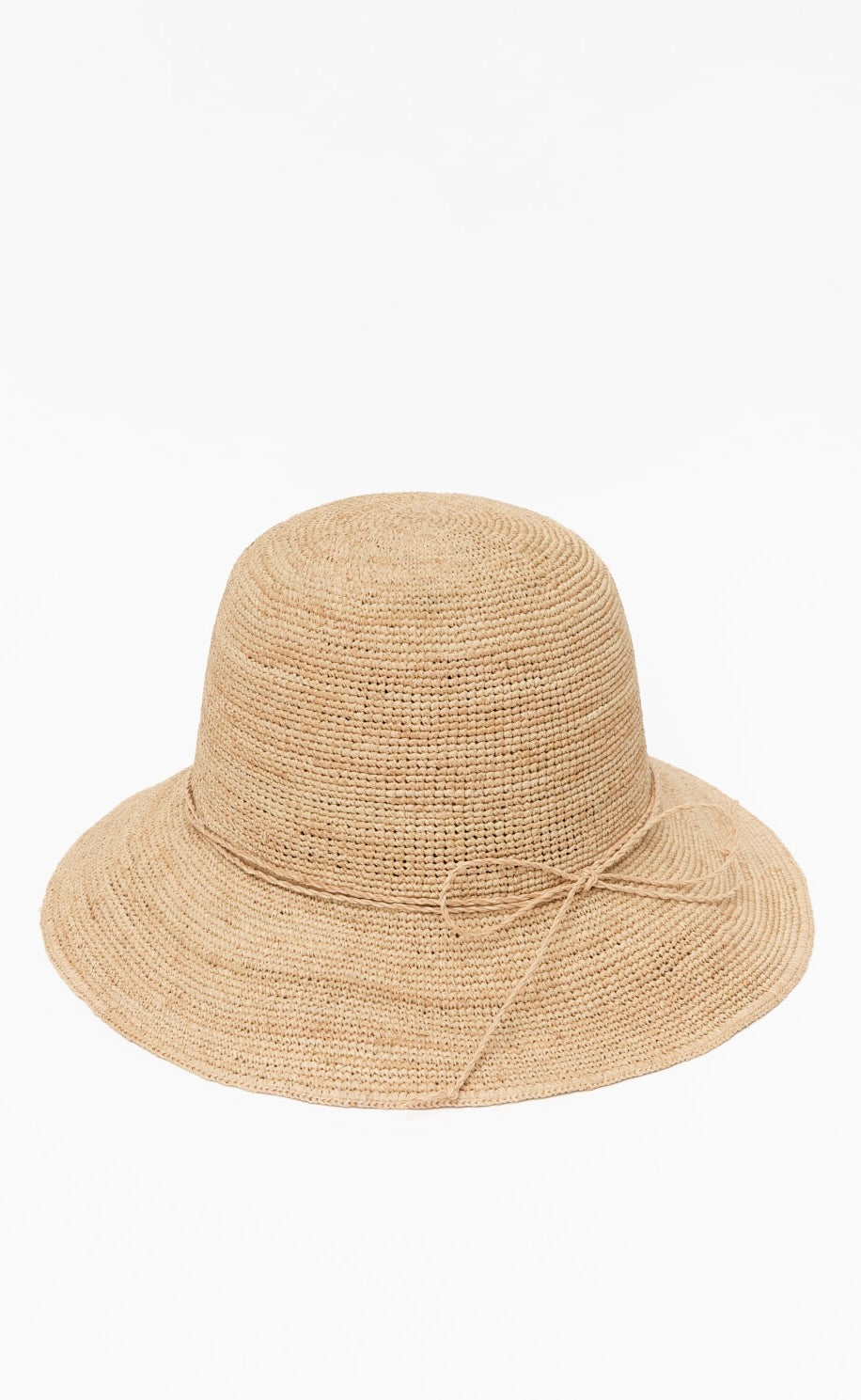 Camel Handmade Rafia Hat