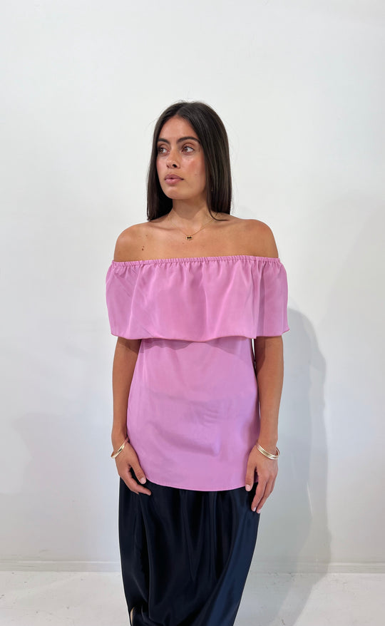 Elope Top Taffy Silk