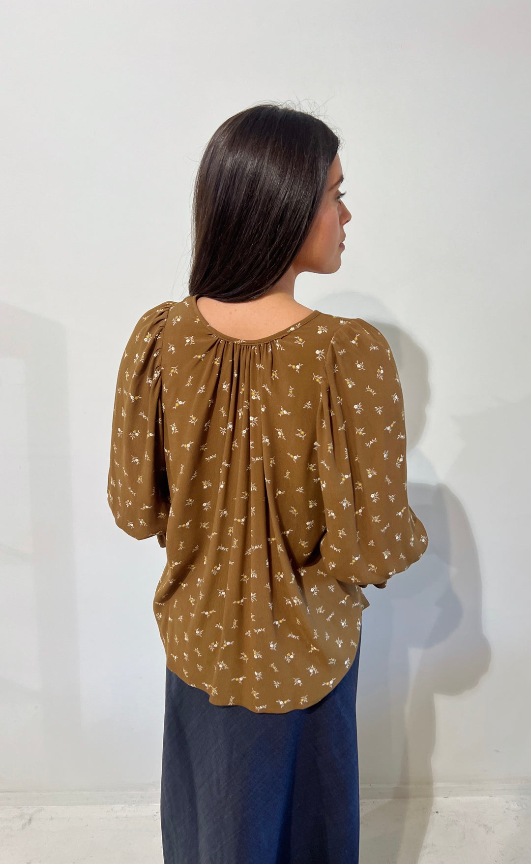 Cara Top Umber Floral