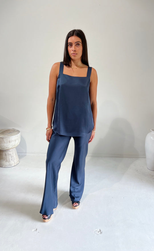 Parisienne Pant Steel