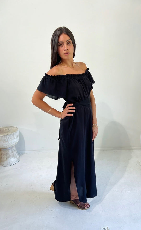 Fleur Dress Black