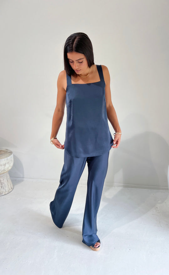 Parisienne Pant Steel