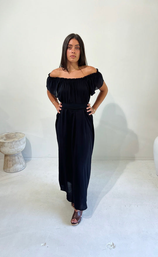 Fleur Dress Black