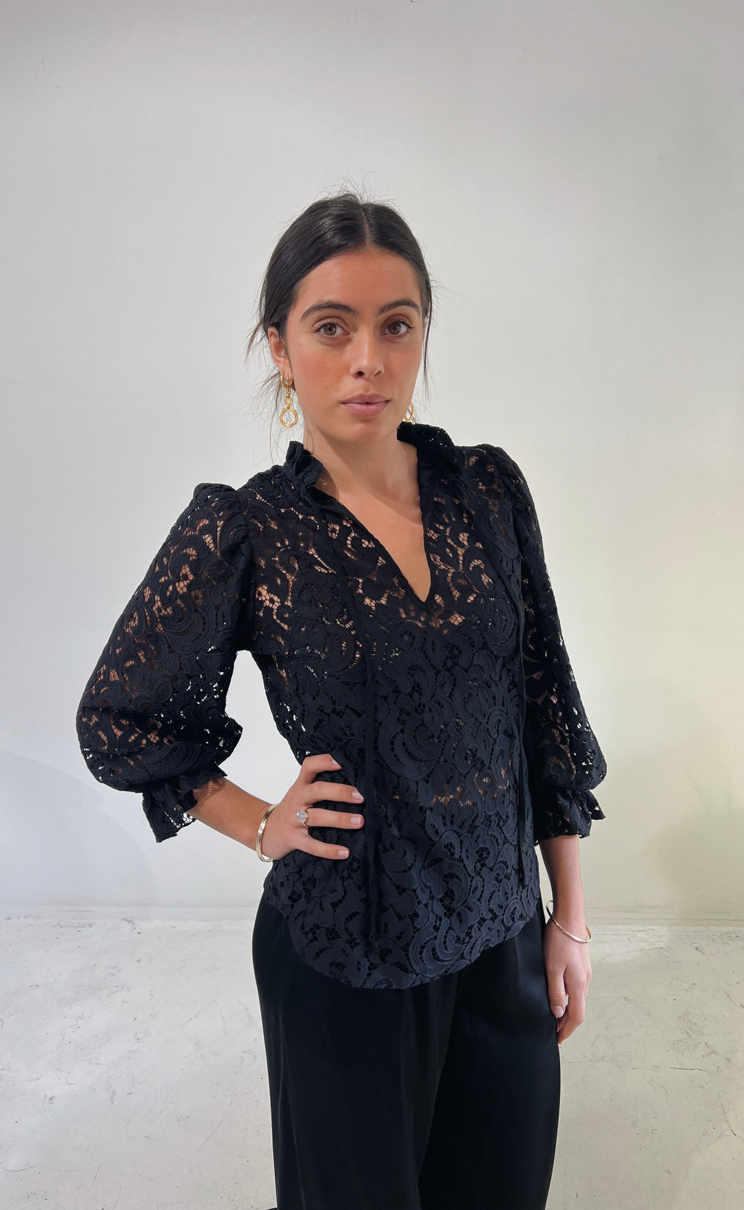 Lyons Grande Lace Blouse