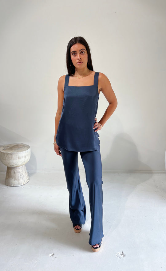 Parisienne Pant Steel