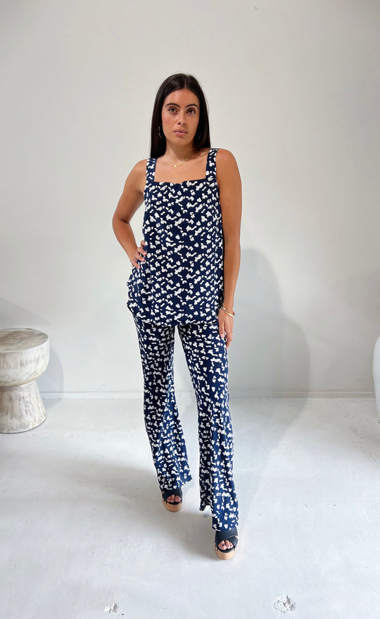 Parisienne Pant Royale Silk