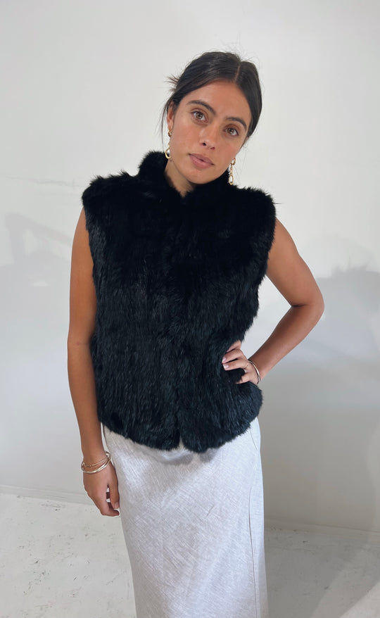 Neeve Vest Black