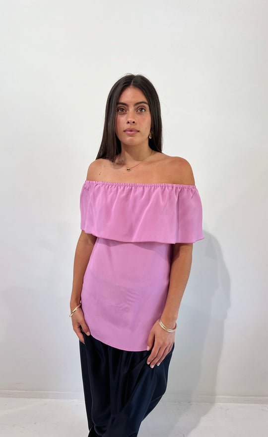 Elope Top Taffy Silk