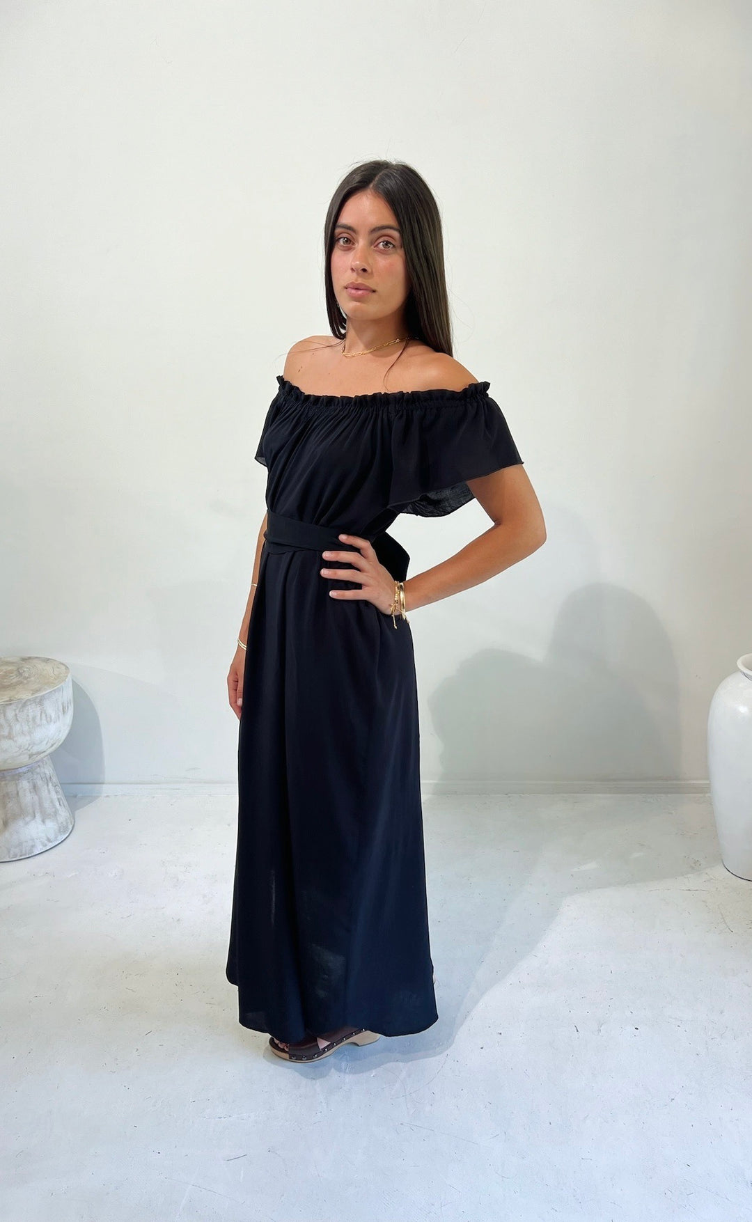 Fleur Dress Black