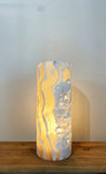 Cilindro Lamp 50cm Onyx