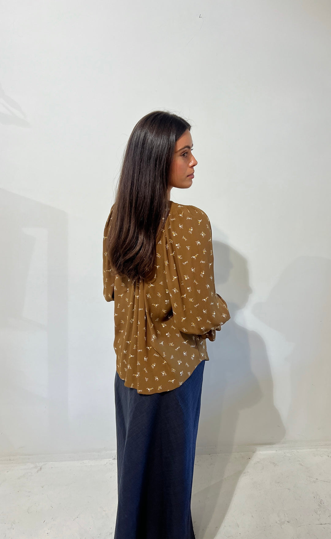Cara Top Umber Floral