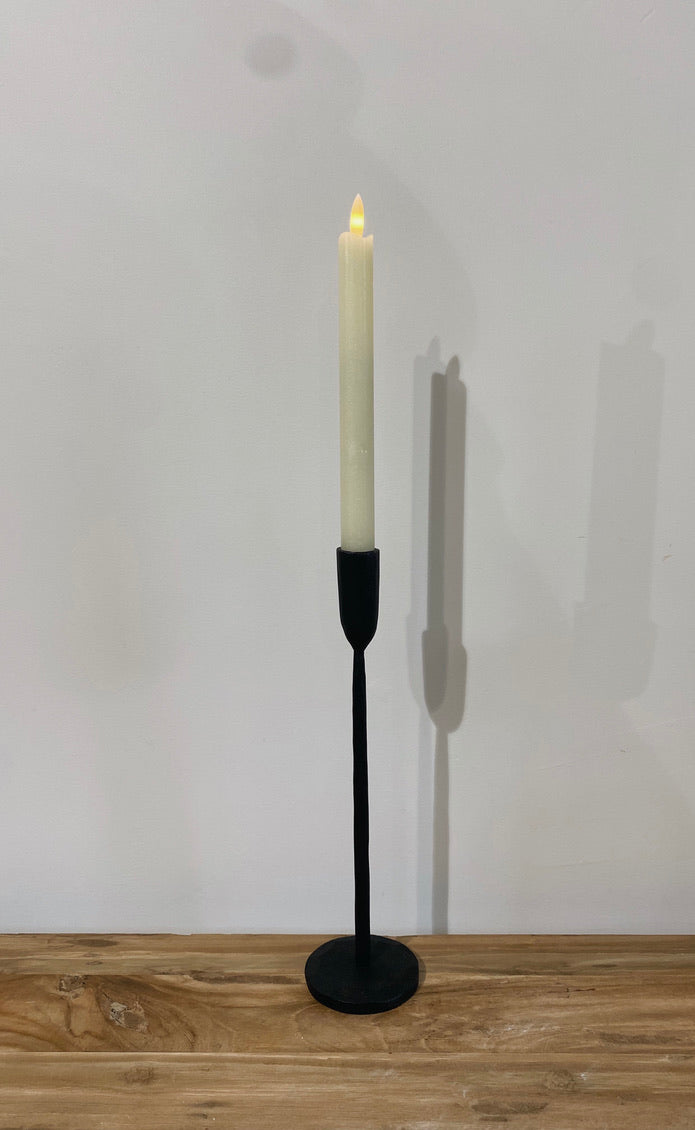 Dax Black Candle Holder Medium