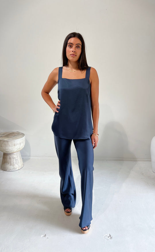 Parisienne Pant Steel