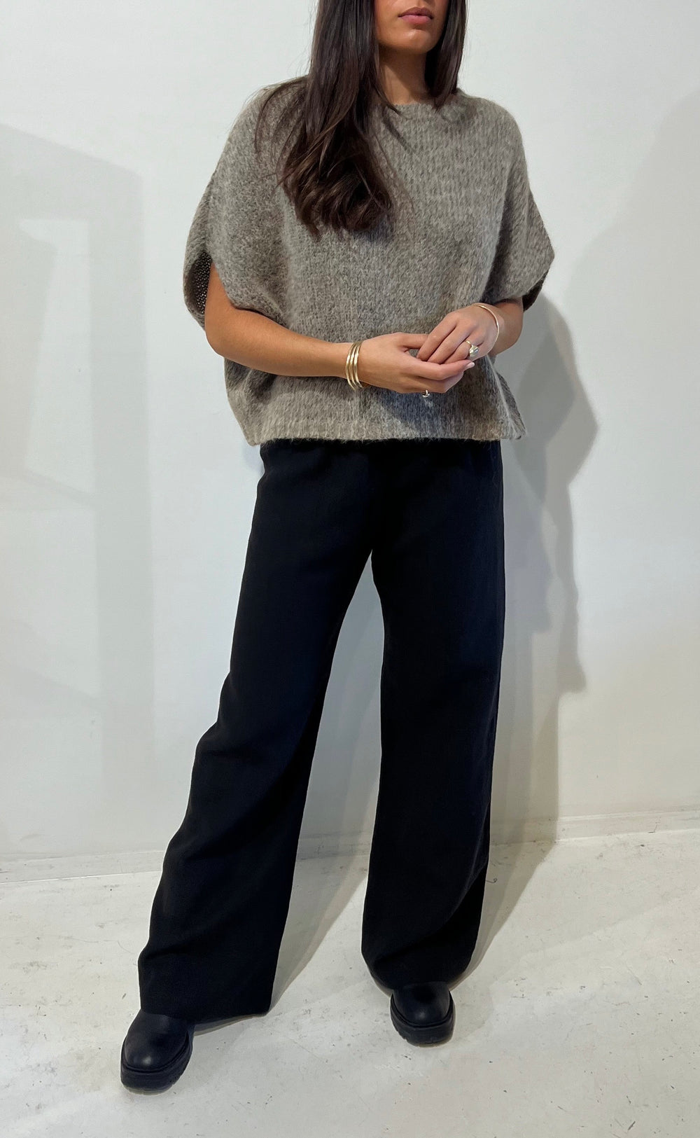 Smokin Pant Black Linen
