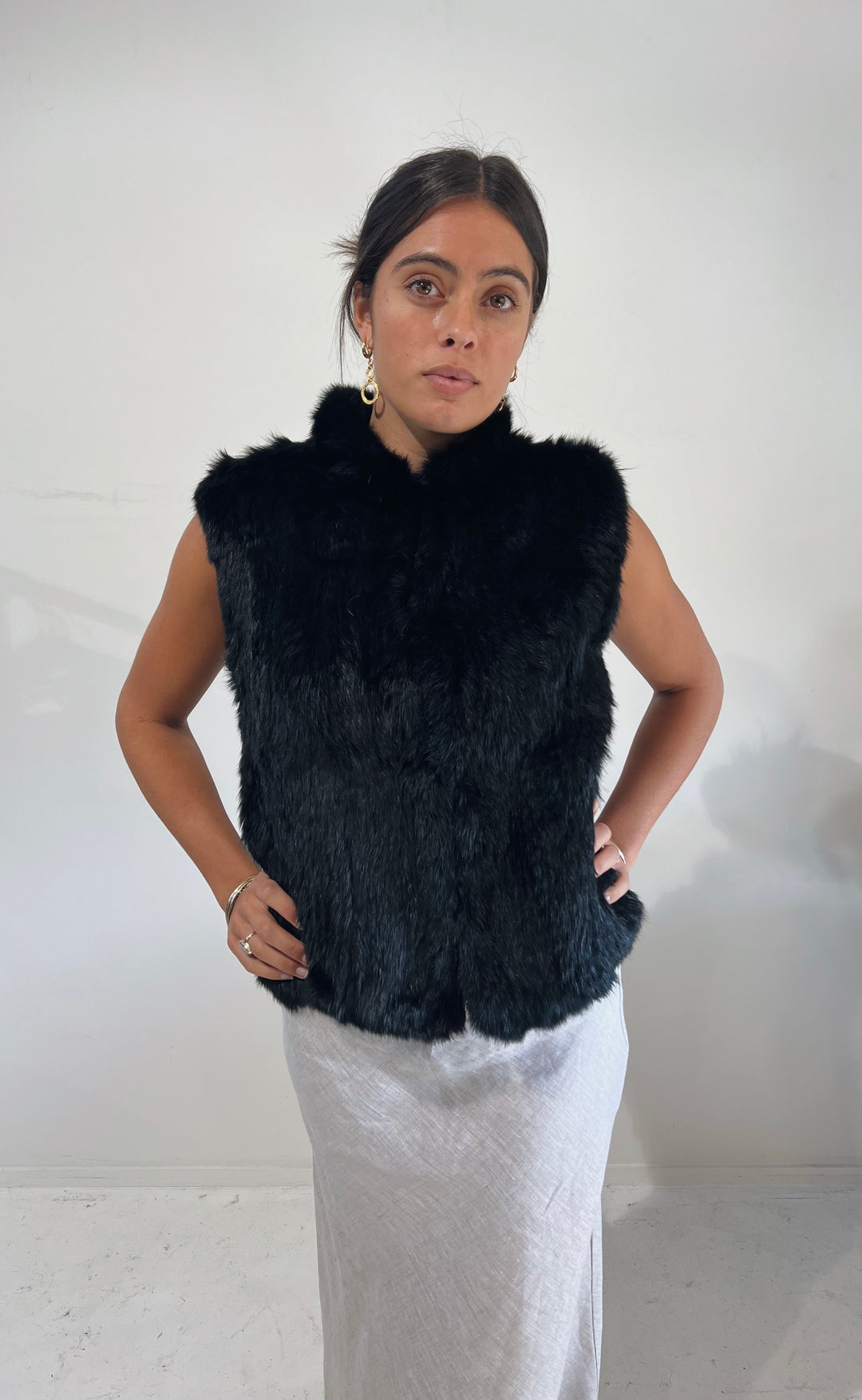 Neeve Vest Black