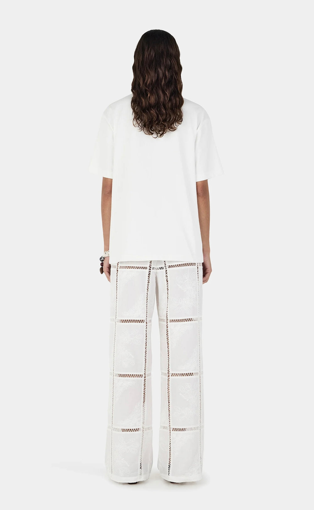 Esther Pant Embroidered Crochet
