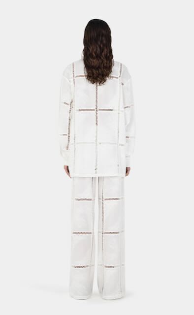 Esther Pant Embroidered Crochet