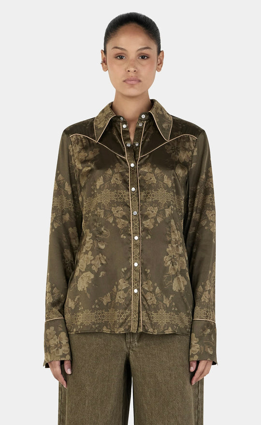 Amaya Blouse Everwood Bloom