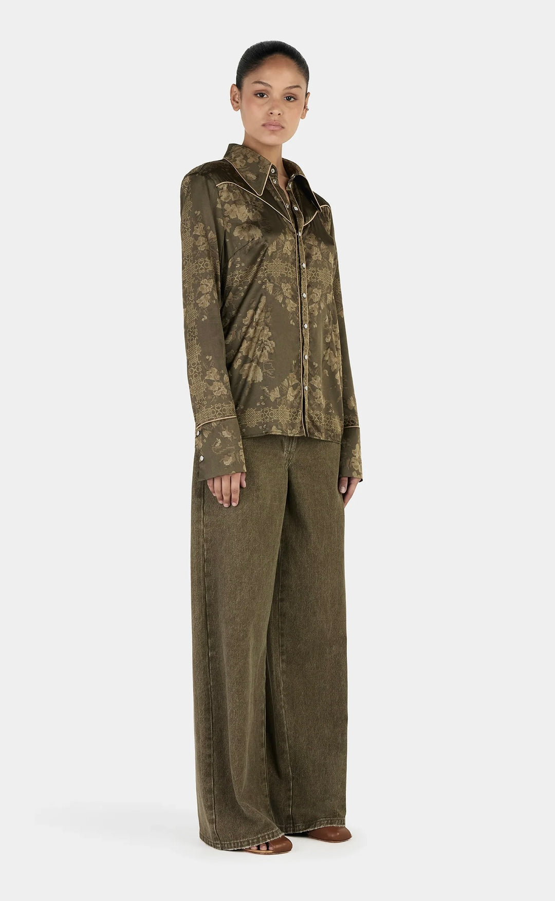 Amaya Blouse Everwood Bloom