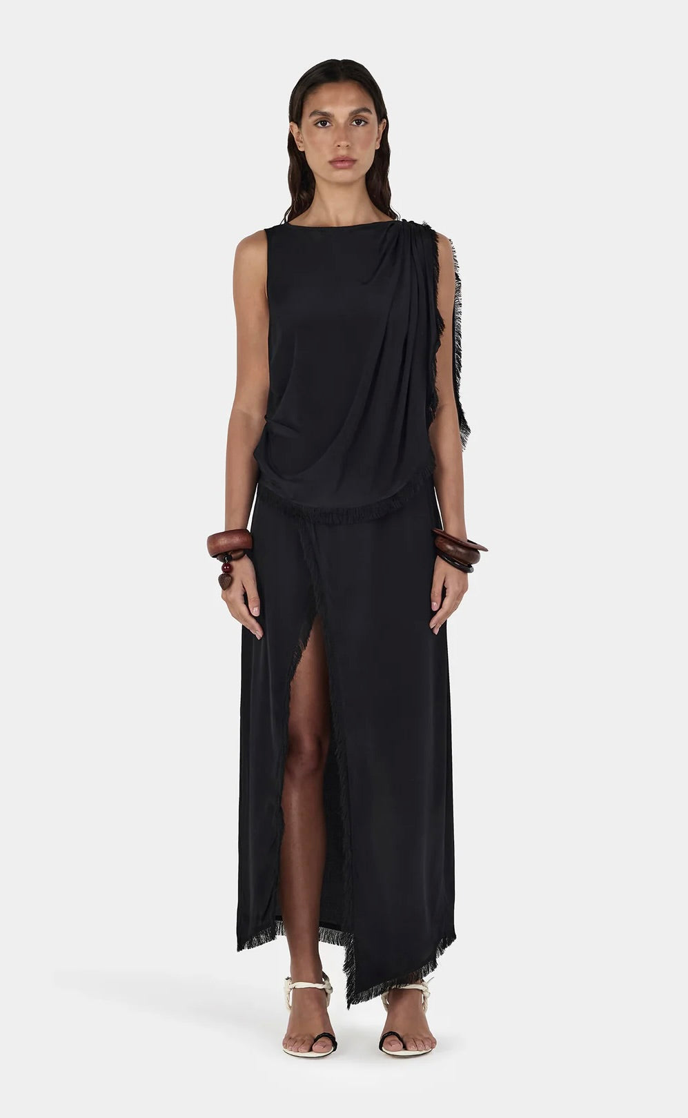 Arcadia Midi Dress Black