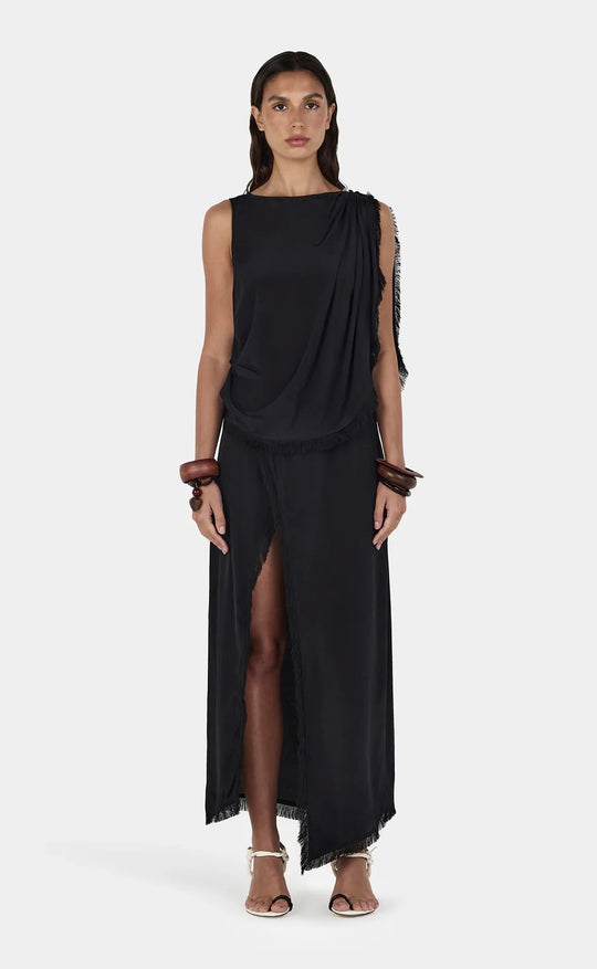 Arcadia Midi Dress Black