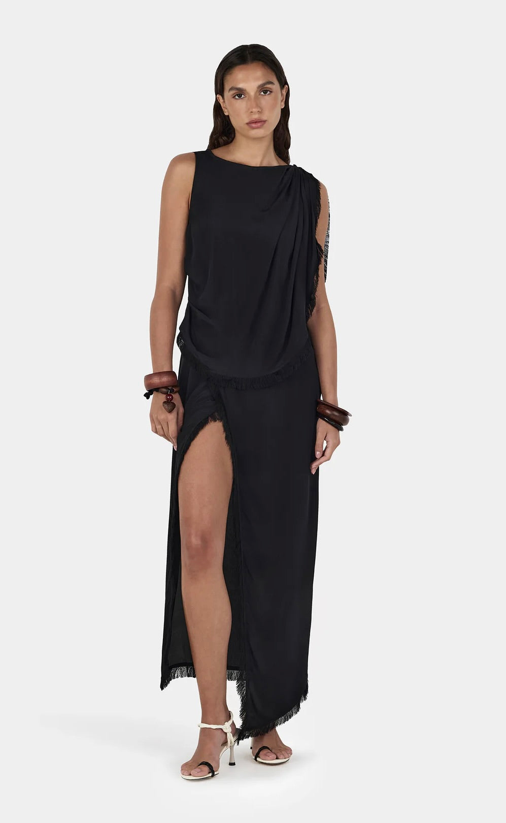Arcadia Midi Dress Black