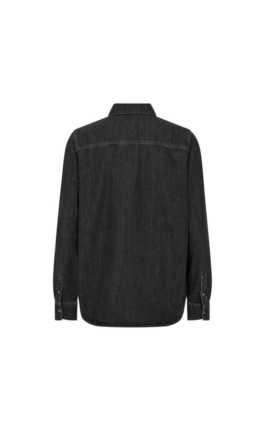 Natalie Denim Shirt Grey