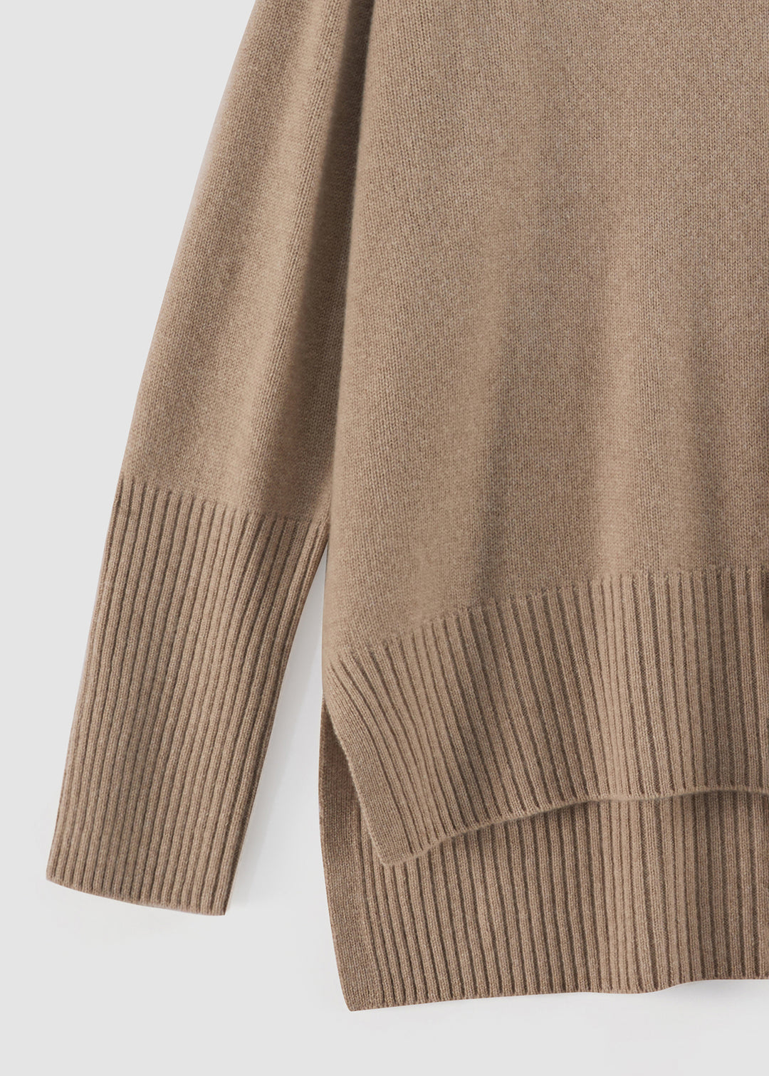 Tiber Chunky Hi-Lo Hem Polo Argan