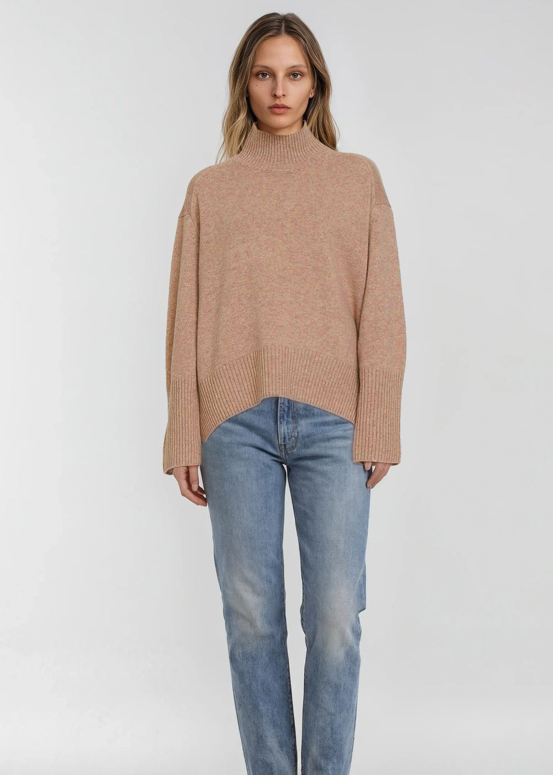 Tiber Chunky Hi-Lo Hem Polo Argan