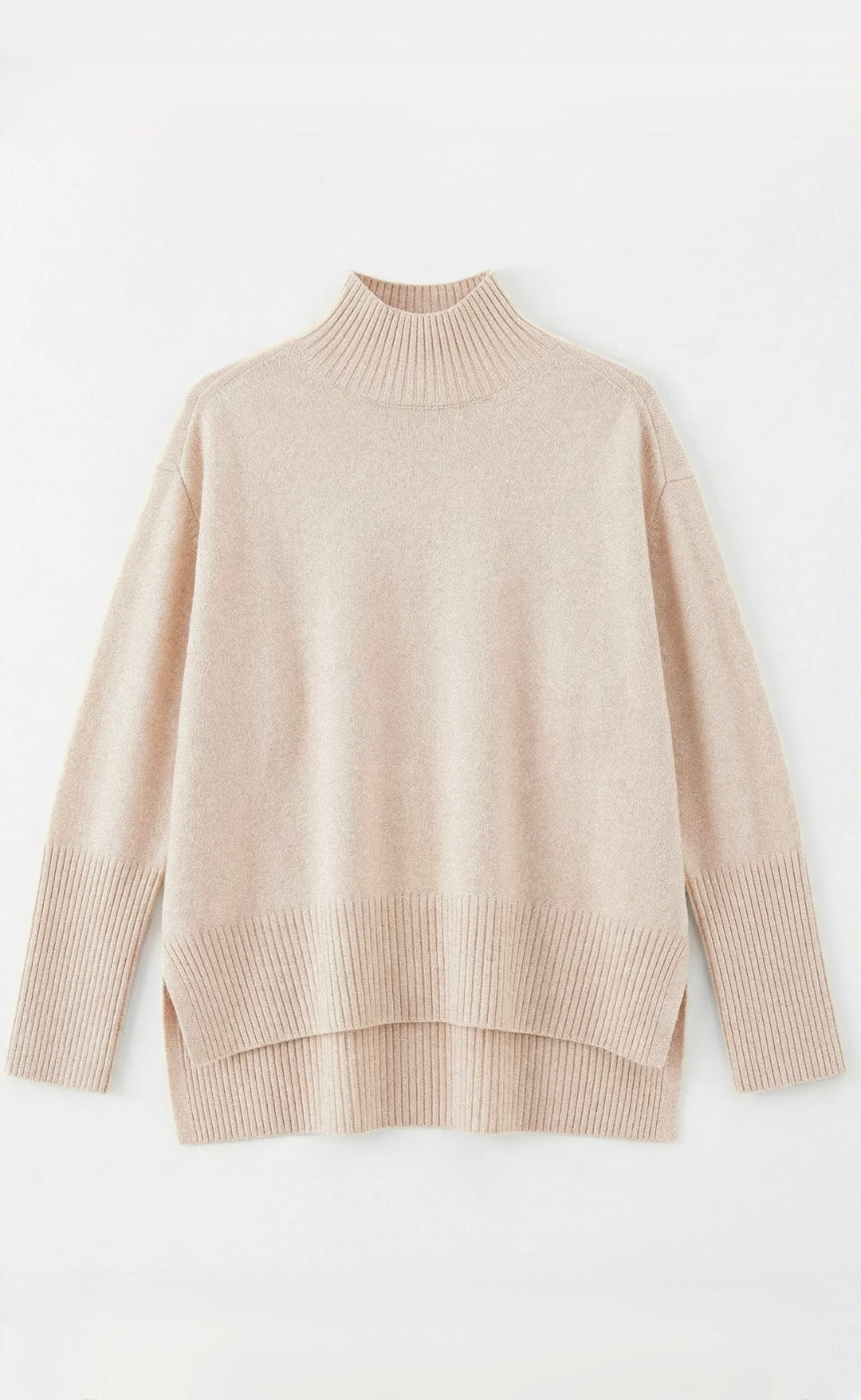 Tiber Chunky Hi-Lo Hem Polo Shell