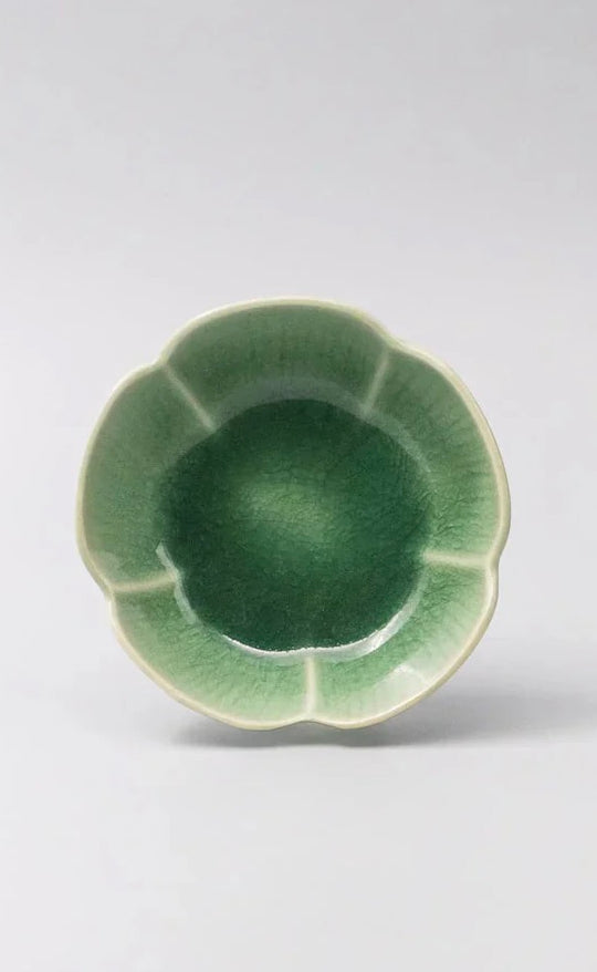 Amane Sauce Dish Emerald Large