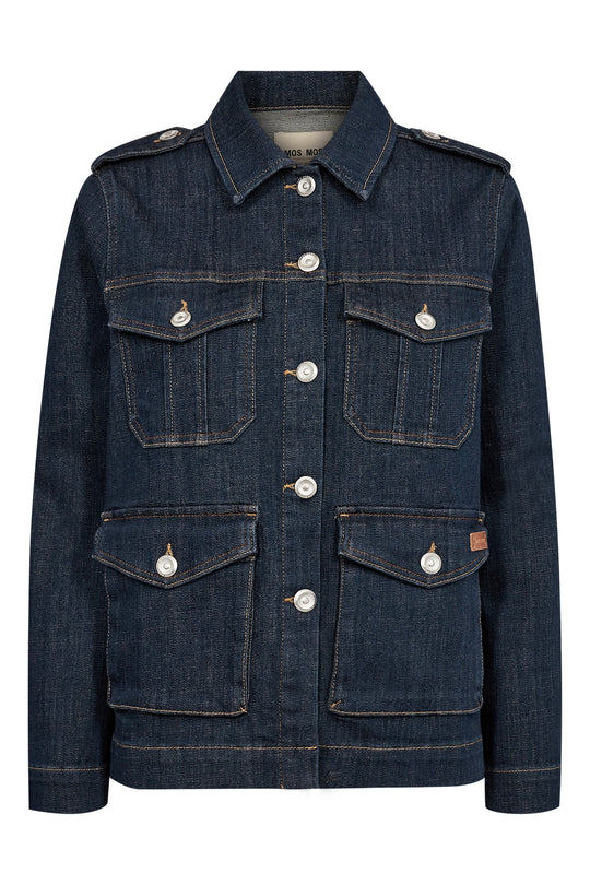 Anetta Denim Shirt Dark Blue