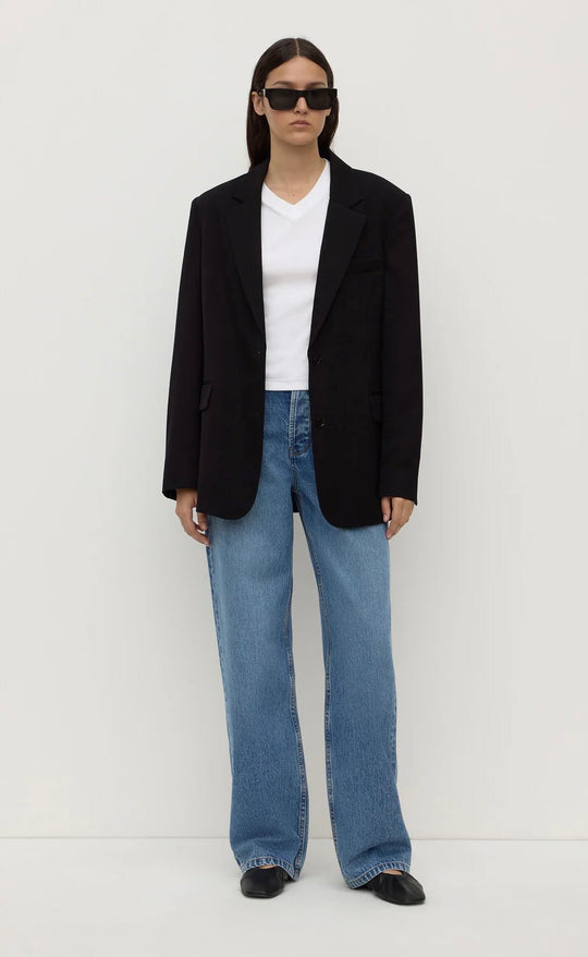 Anika Wool Blazer Black