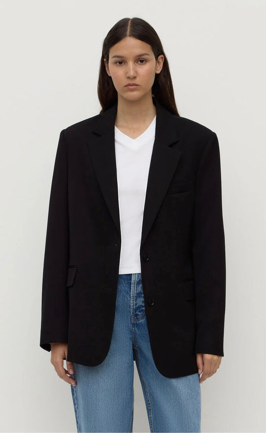 Anika Wool Blazer Black