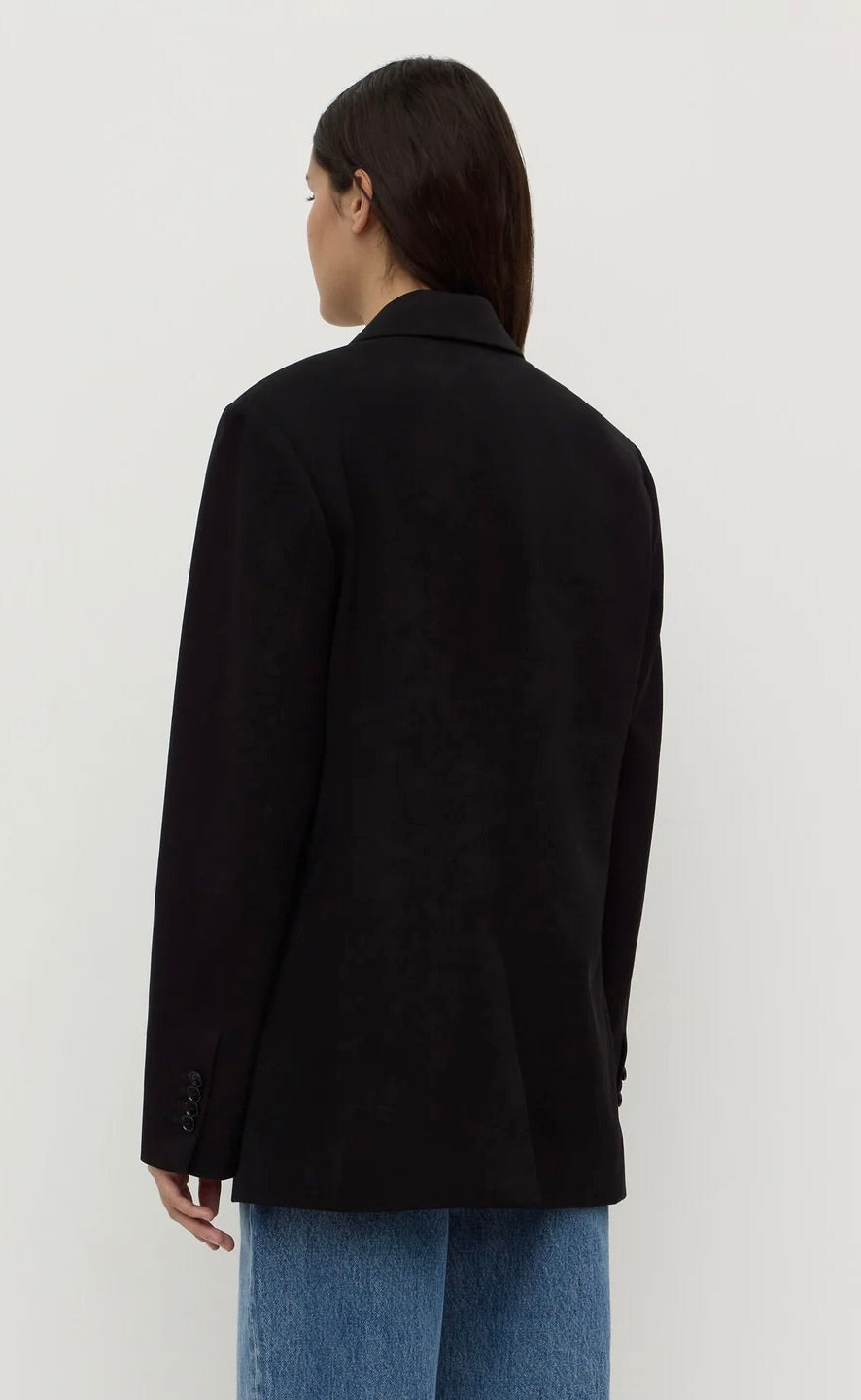 Anika Wool Blazer Black