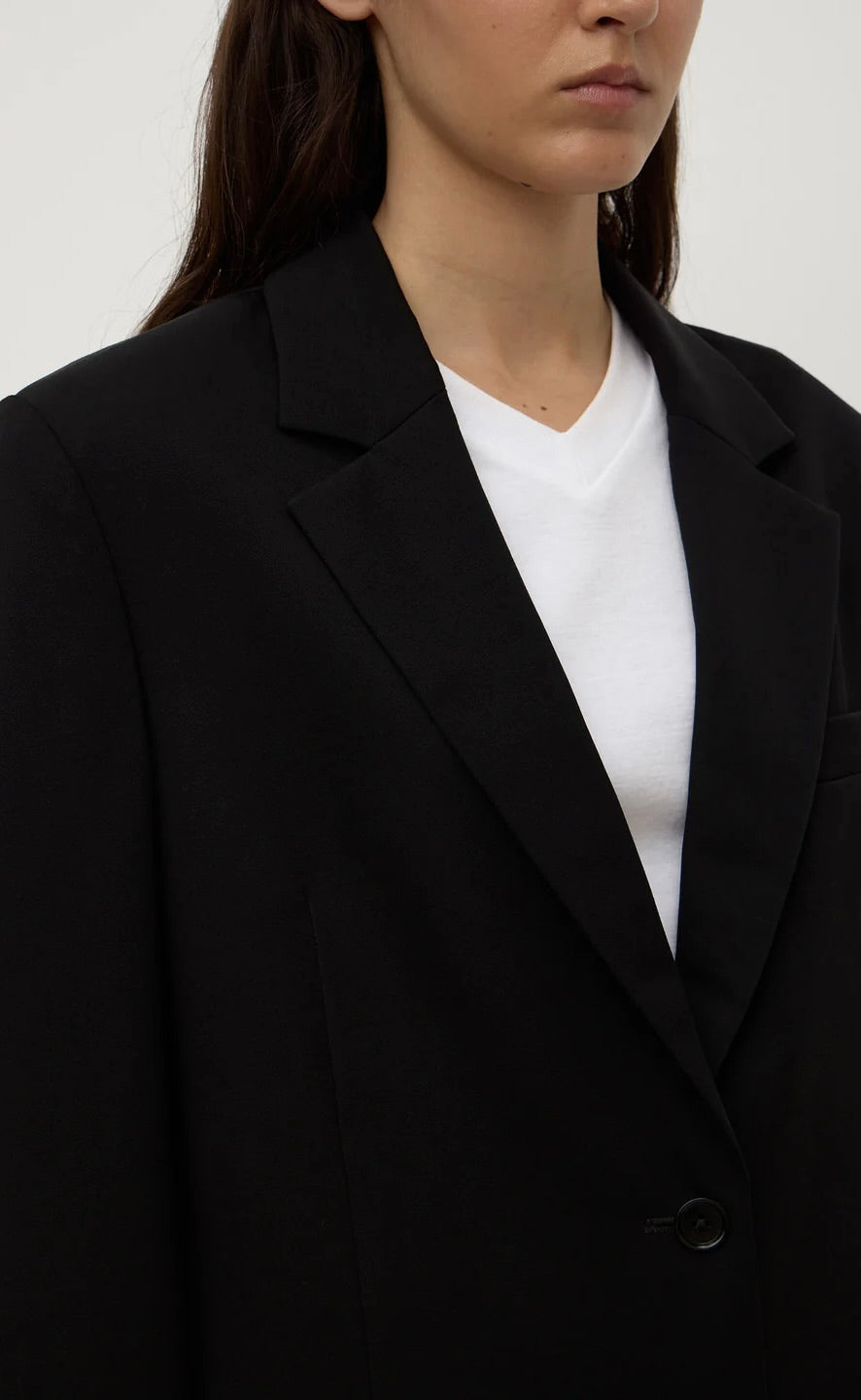 Anika Wool Blazer Black
