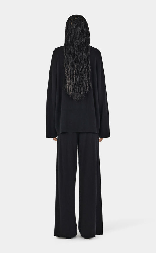 Bay Cashmere Jumper Black