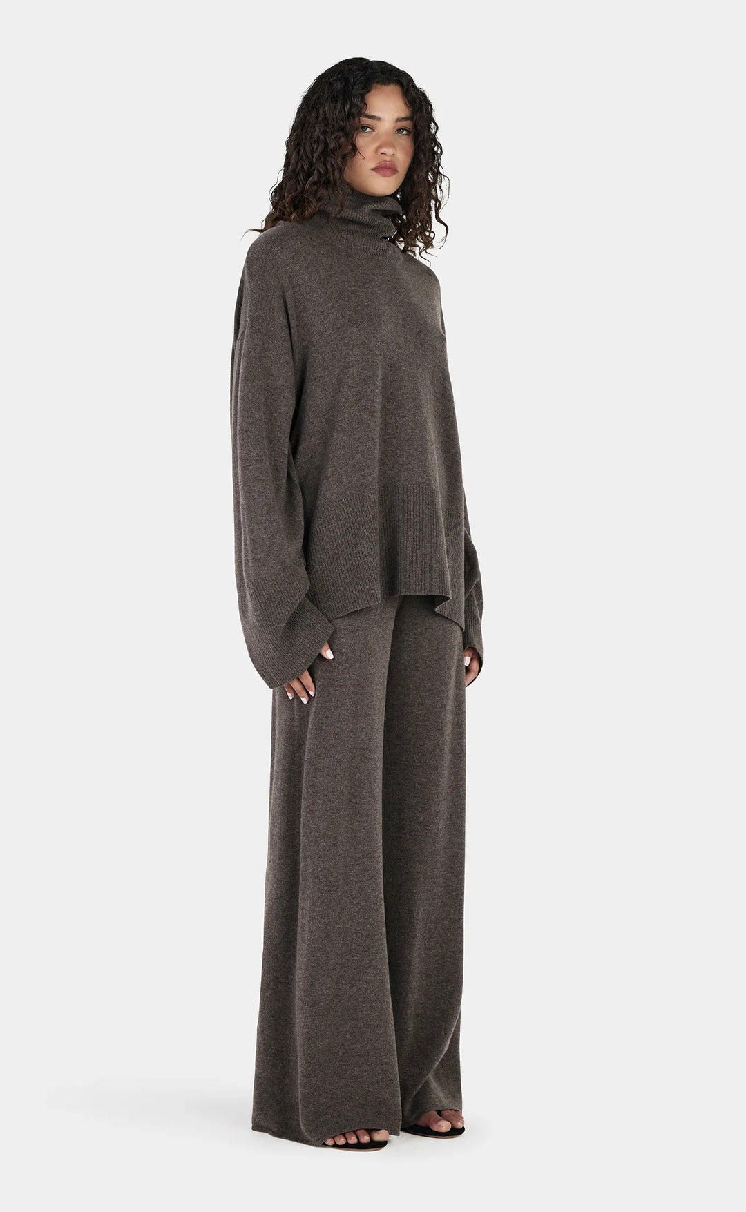 Bay Cashmere Jumper Charcoal