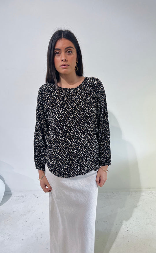 The Empower Blouse Winter Floral