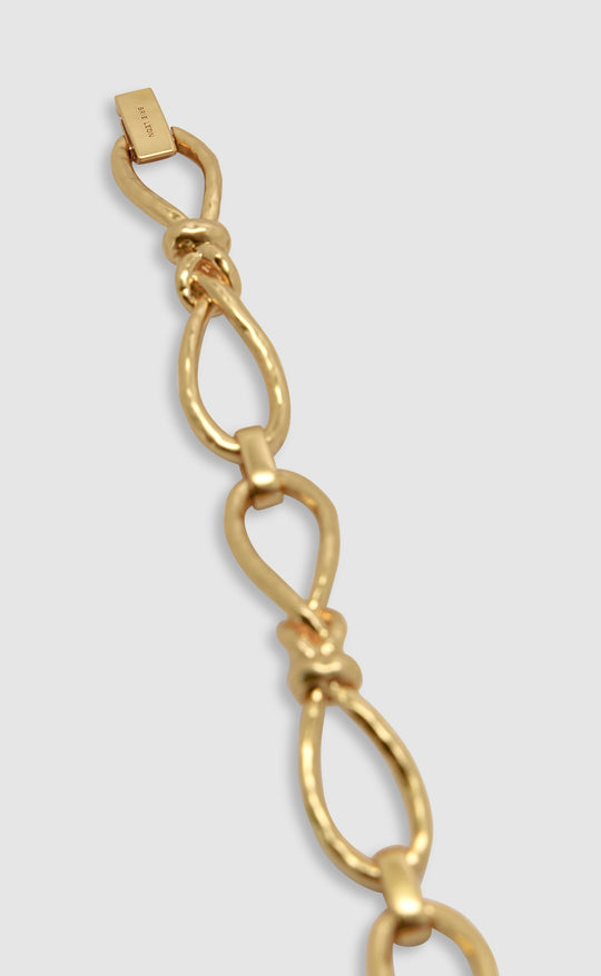 Knoted Choker Gold