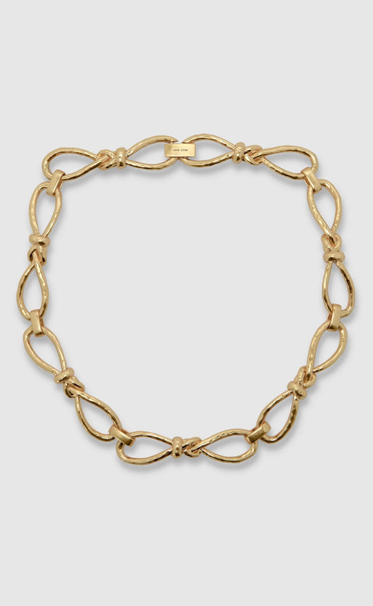 Knoted Choker Gold