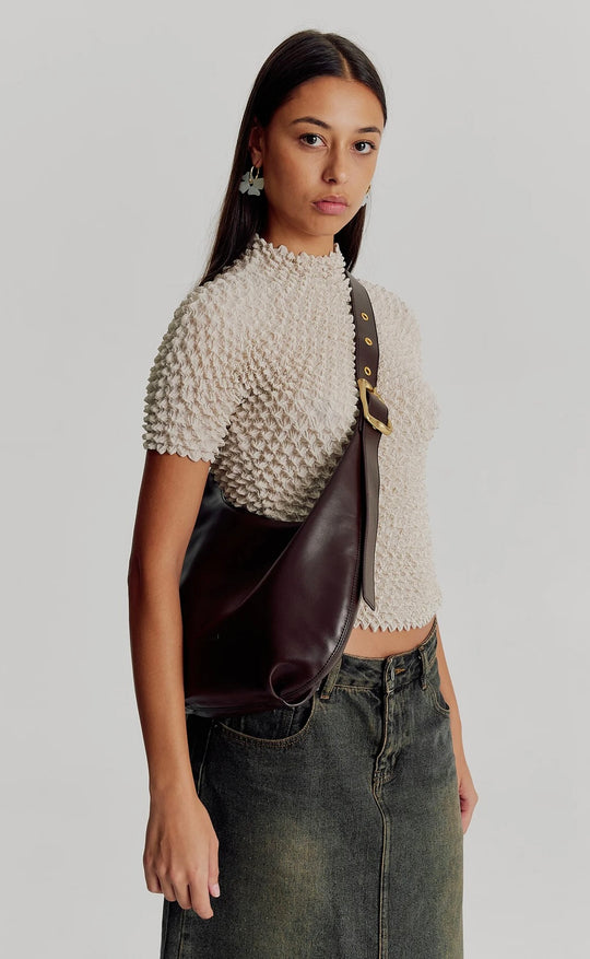 Everyday Croissant Bag Chocolate Large