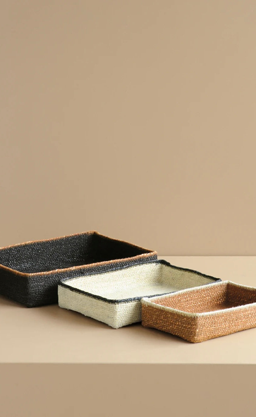Basso Basket Natural / Black Medium