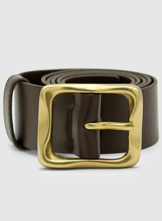 Everyday Belt |  Chocolate & Gold