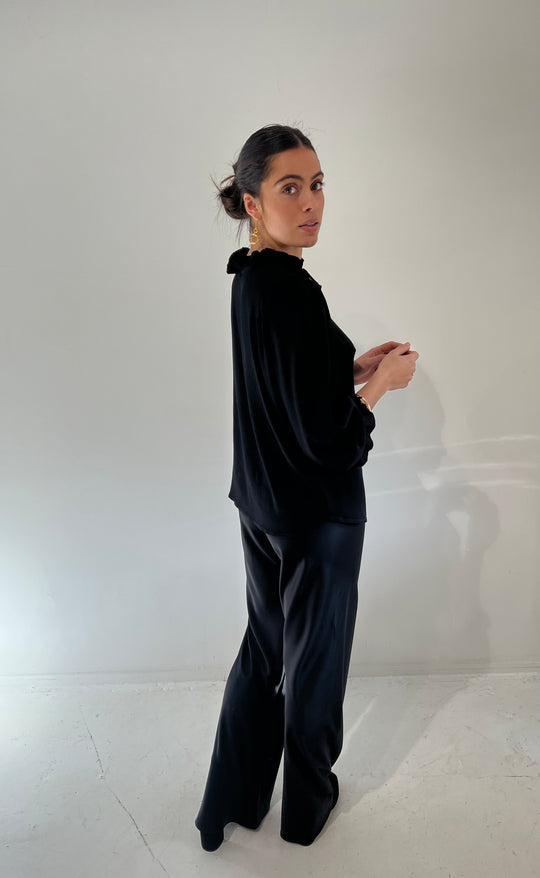 Lyons Blouse Black