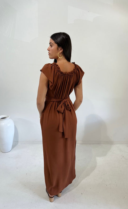 Fleur Dress Toffee
