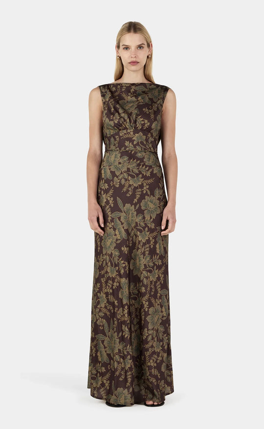 Clara Bias Dress Gilded Garden