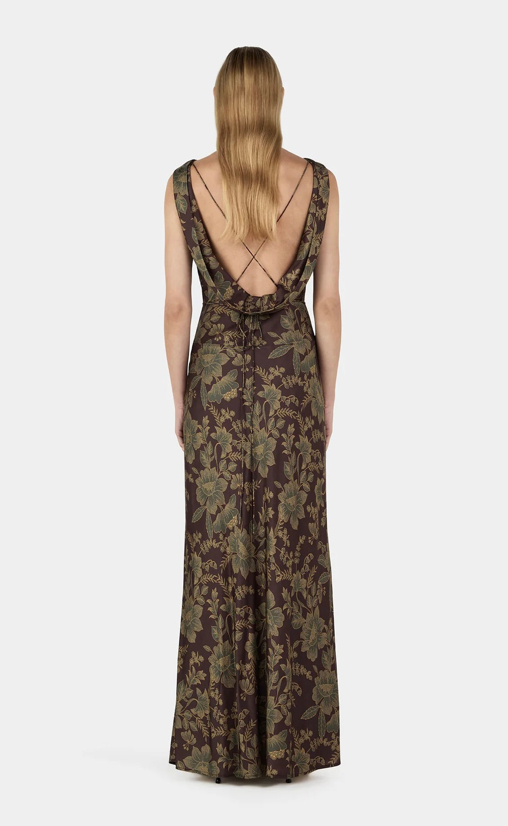 Clara Bias Dress Gilded Garden